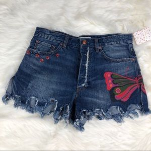 Free People Denim Short